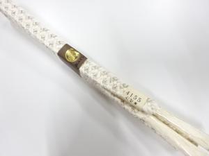 未使用品　正絹　手組帯締め